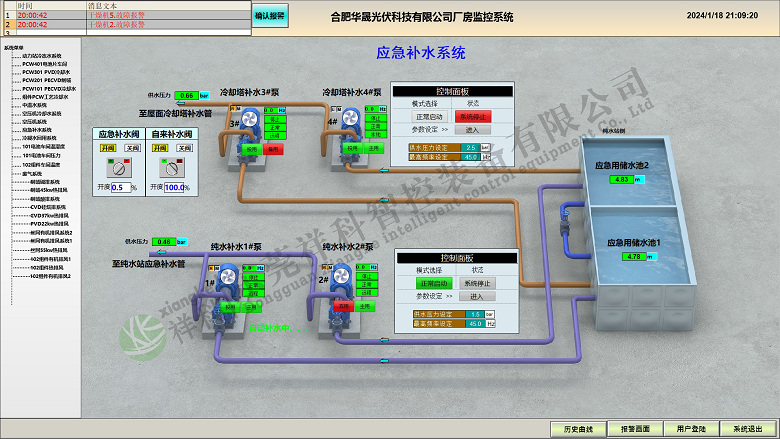 合肥华晟光伏科技有限公司厂房监控项目